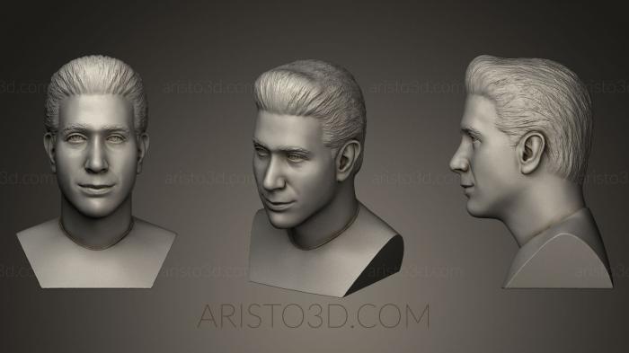 Busts and bas-reliefs of famous people (BUSTC_0540) 3D model for CNC machine